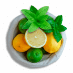 Natural lemon mint